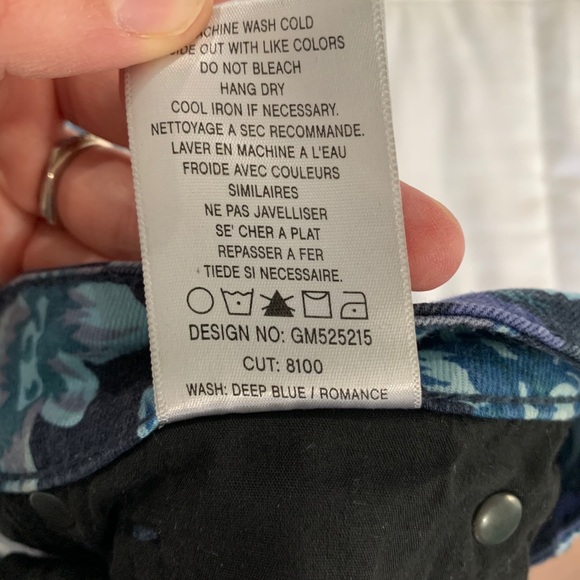 Else blue floral jeans - Picture 5 of 5